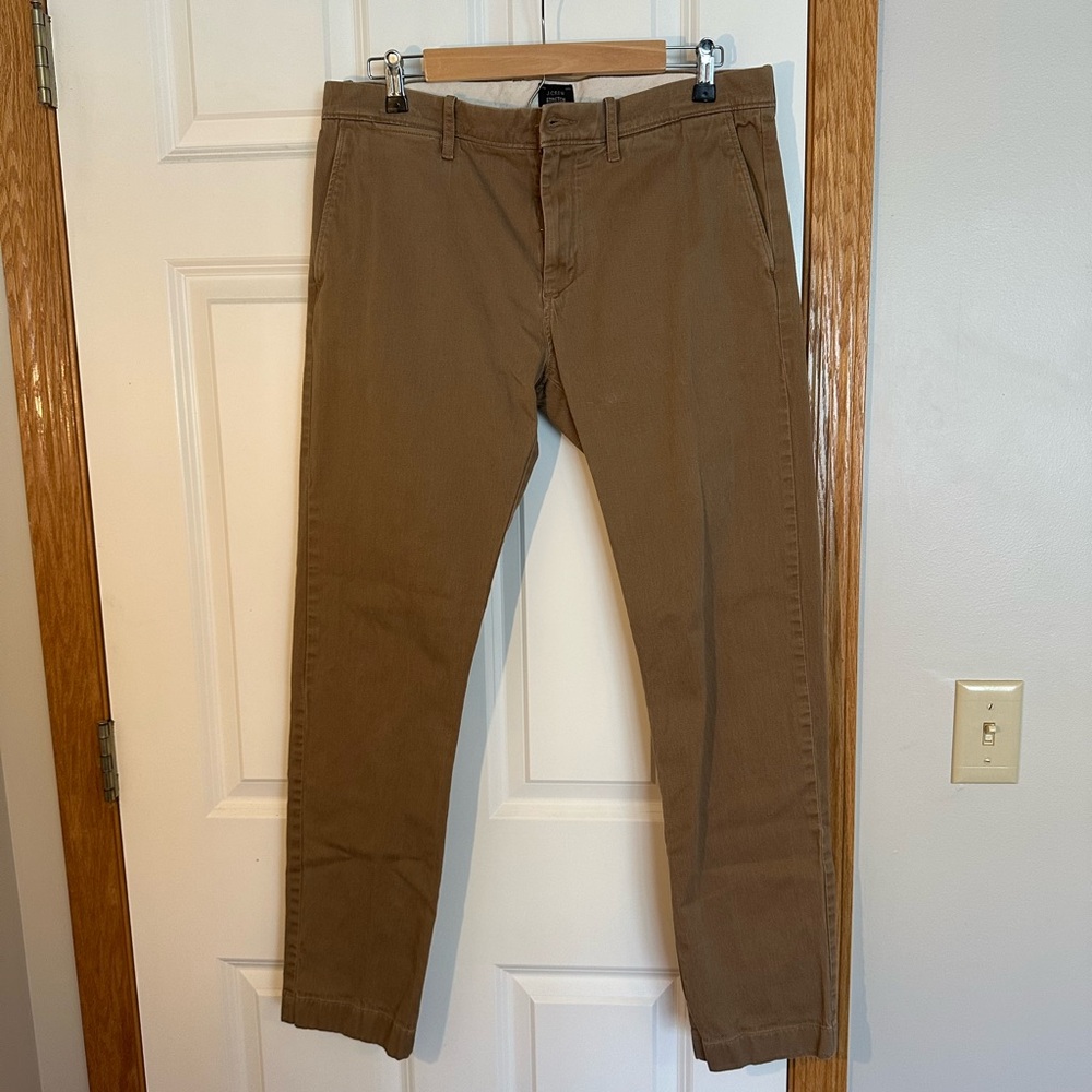Men's J. Crew Khaki Straight-Fit Chino Pants